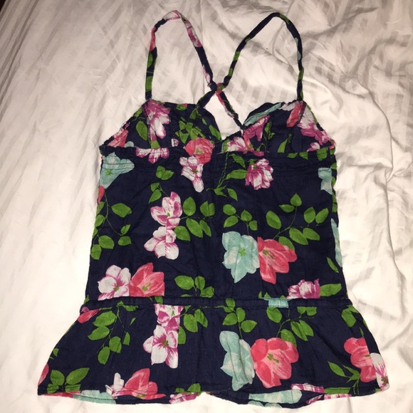 Button peplum top - Picture 3 of 4